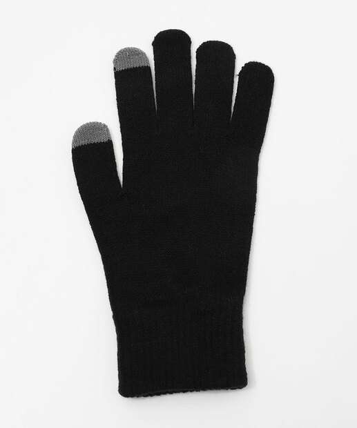 Luvas Masculina Tricô Marisa Preto