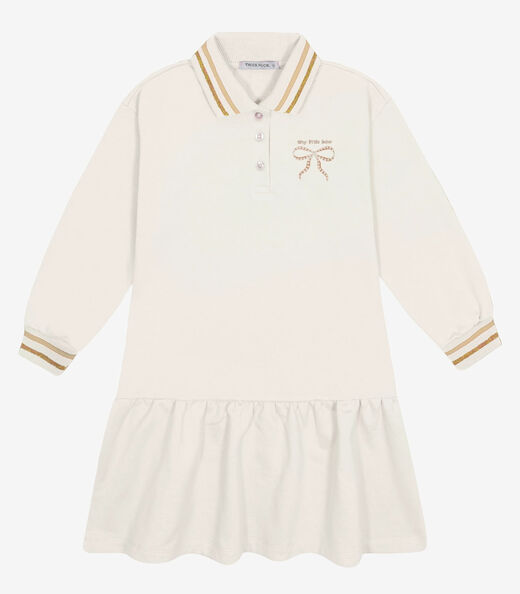 Image_Vestido Manga Longa Trick Nick Bege