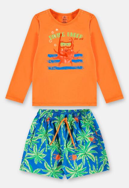 Conjunto de Praia FPSe50 Infantil Up Baby