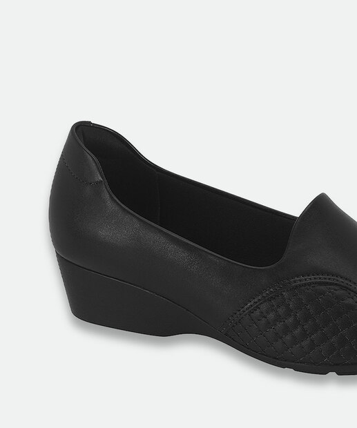 Scarpin Feminino Salto Anabela Modare Preto