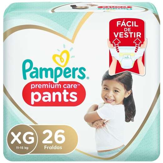Image_Fralda Pampers Pants Premium Care Com 26 Unidades Xg