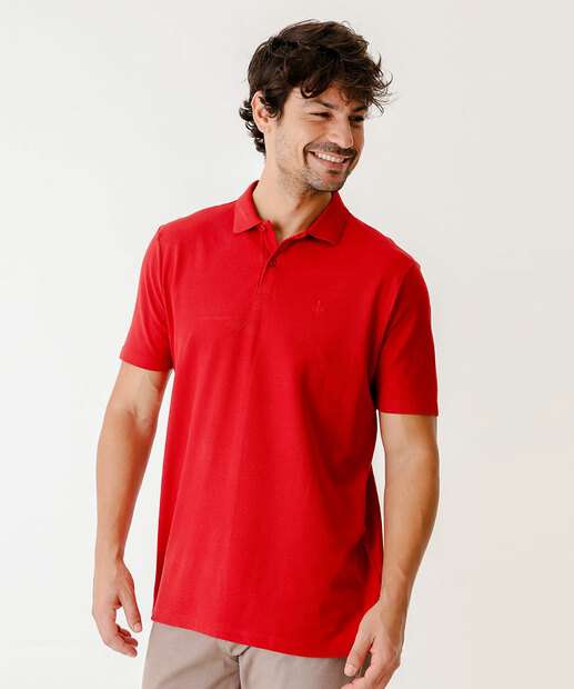 Polo Masculina Manga Curta MR