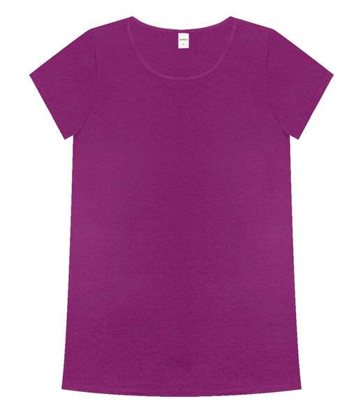 Image_Blusa Básica Alongada Feminina Rovitex Roxo