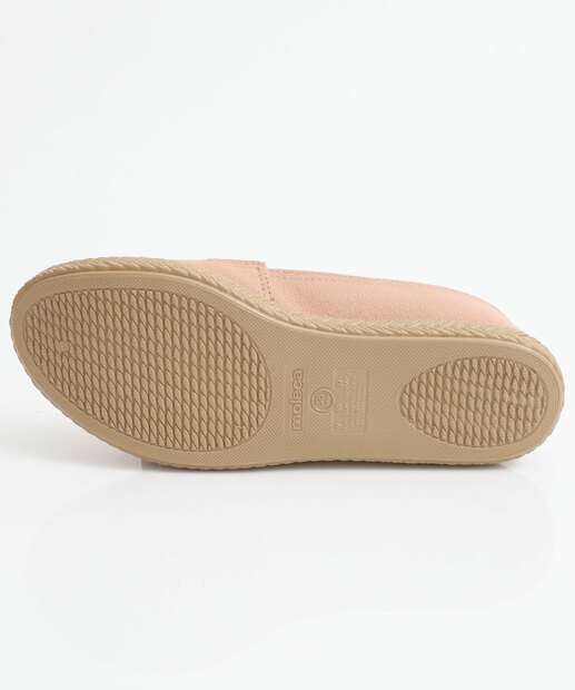 Sapatilha Feminina Slipper Moleca Bege