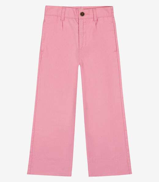 Calça Infantil Feminina Wide Leg Trick Nick Rosa