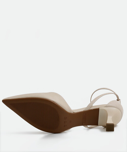 Scarpin Feminino Slingback Salto Fino Bebecê 