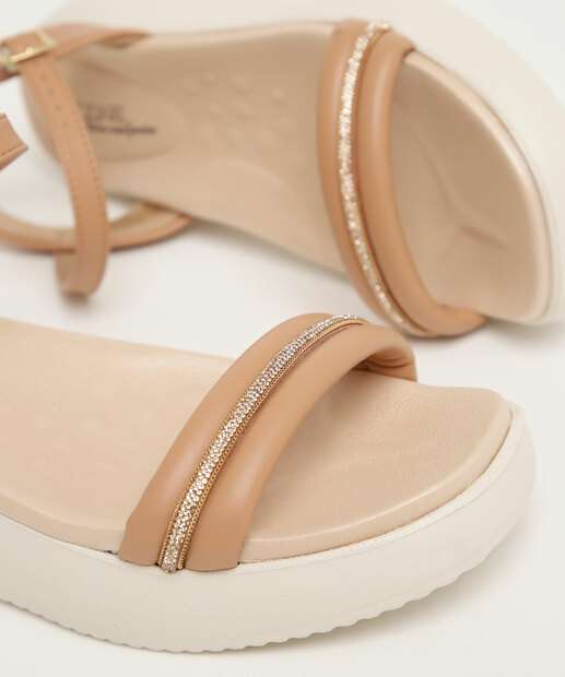 Sandália Feminina Flatform Modare 