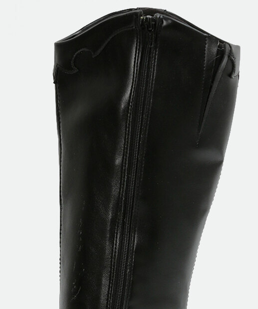 Bota Feminina Country Salto Grosso Bico Fino Vizzano