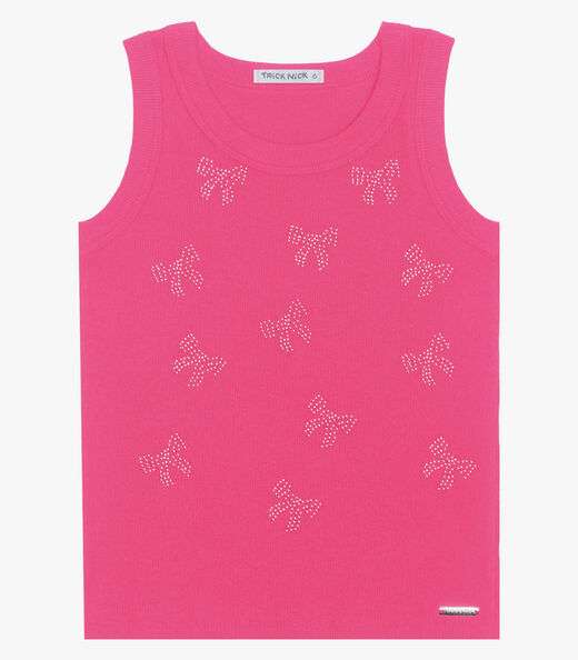 Image_Regata Básica Infantil Feminina Trick Nick Rosa