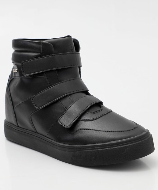 Image_Tênis Feminino Cano Alto Via Uno Preto