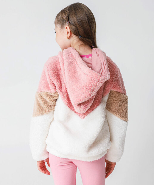 Jaqueta Infantil Feminina Peluciada Marisa Tam 4 a 1