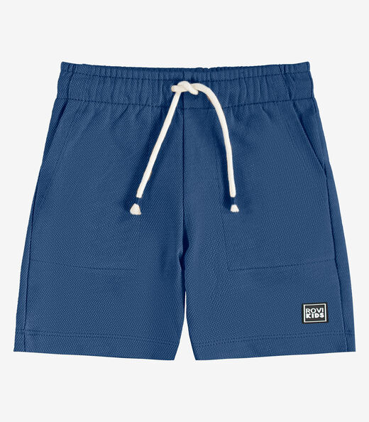 Image_Bermuda Infantil Moletom Rovi Kids Azul