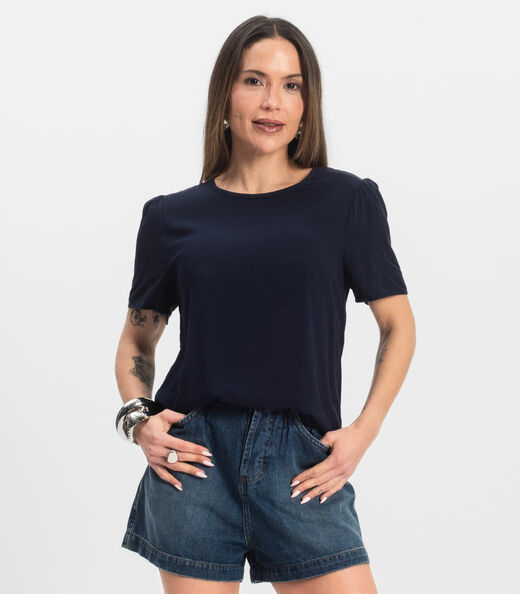 Image_Blusa Feminina Em Viscose Infinita Cor Azul