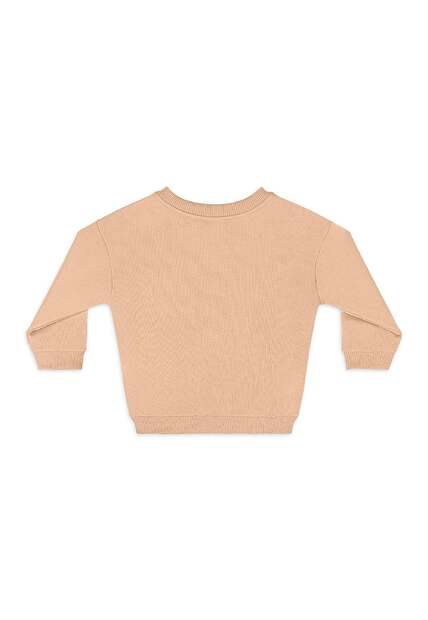 Conjunto Bebê Golden Moletom Quimby Marrom