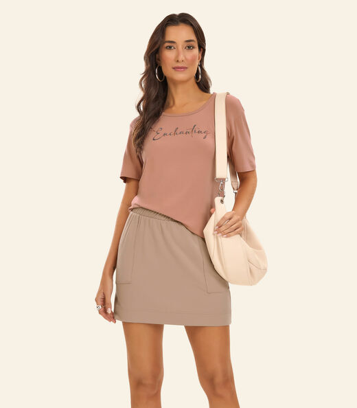 Blusa Feminina Vicotorcion Rovitex Marrom