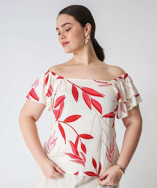 Image_Blusa Ciganinha Plus Size Feminina Estampada Marisa Off White