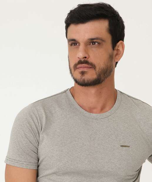 Camiseta Masculina Básica Manga Curta MR