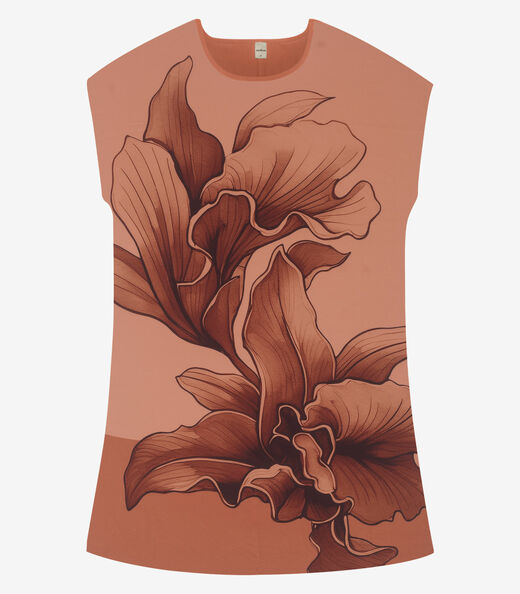 Image_Vestido Curto Feminino Poly Flex Rovitex Marrom