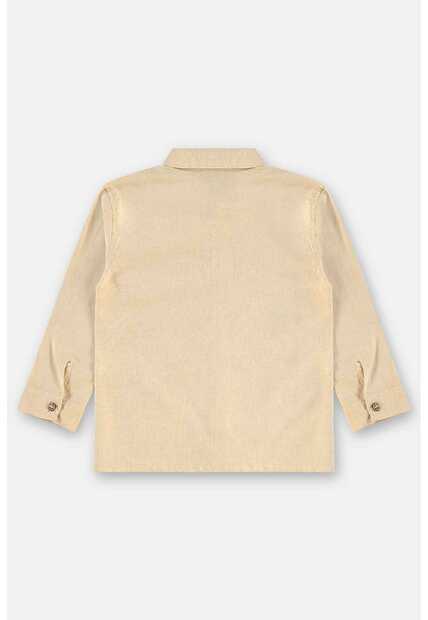 Camisa Infantil em Linho e Algodão Up Baby