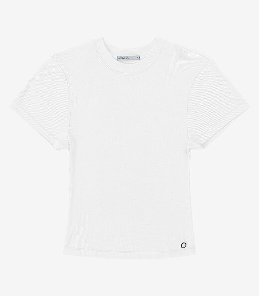 Blusa Feminina Em Ribana Endless Branco