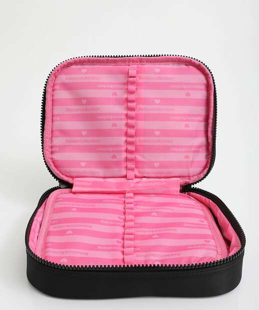 Estojo Escolar Infantil  Rebecca Bonbom Preto