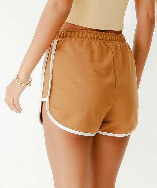 Short Feminino Moletinho Viés Marisa