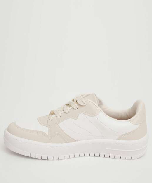 Tênis Casual Feminino Recortes Vizzano