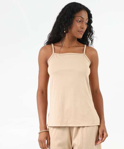 Image_Blusa Regata Feminina Canelada Alongada Marisa Bege