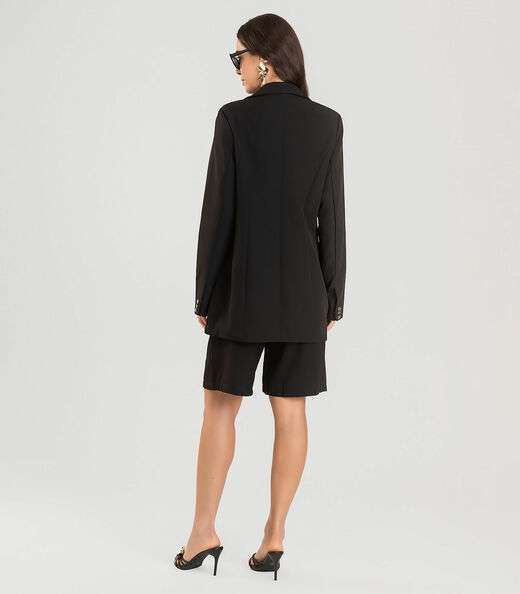 Blazer Oversized Feminino Dianna Preto