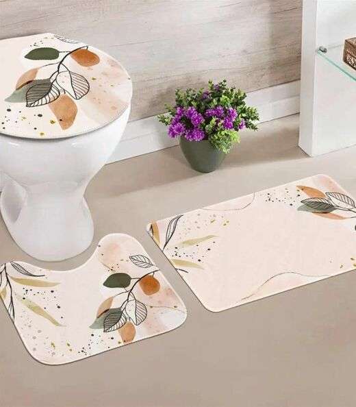 Image_Jogo De Tapetes Para Banheiro Wevans Bege