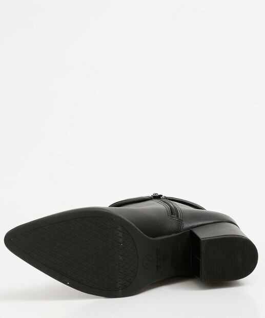 Bota Feminina Cano Curto Salto Grosso Via Uno 