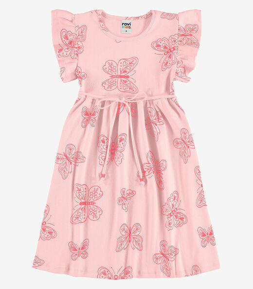 Image_Vestido Menina Infantil Ribana Rovi Kids Rosa