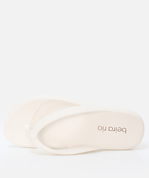Chinelo Feminino Nuvem Beira Rio Off White