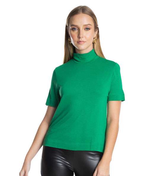 Blusa Feminina Gola Alta Endless Verde