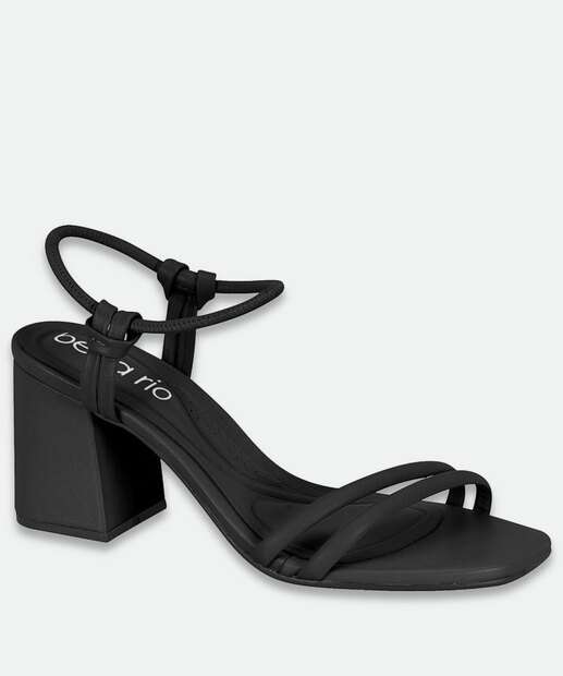 Image_Sandália Salto Grosso Feminina Beira Rio Preto