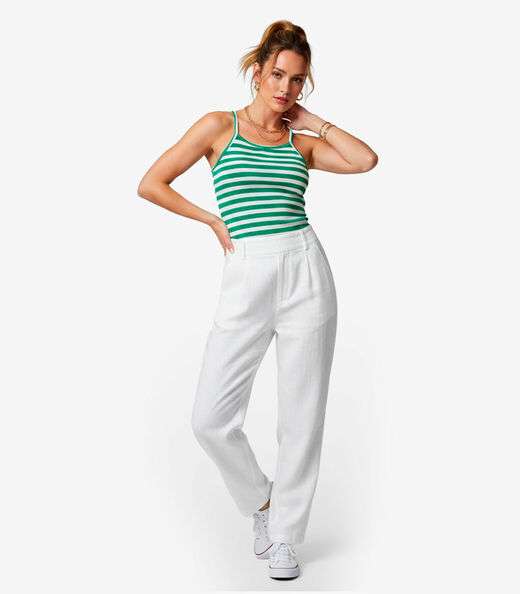 Blusa Feminina De Alça Infinita Cor Verde