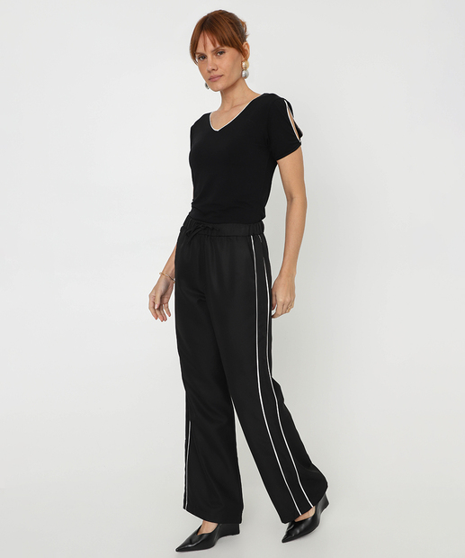 Blusa Feminina Open Shoulder Lisa Viés Marisa