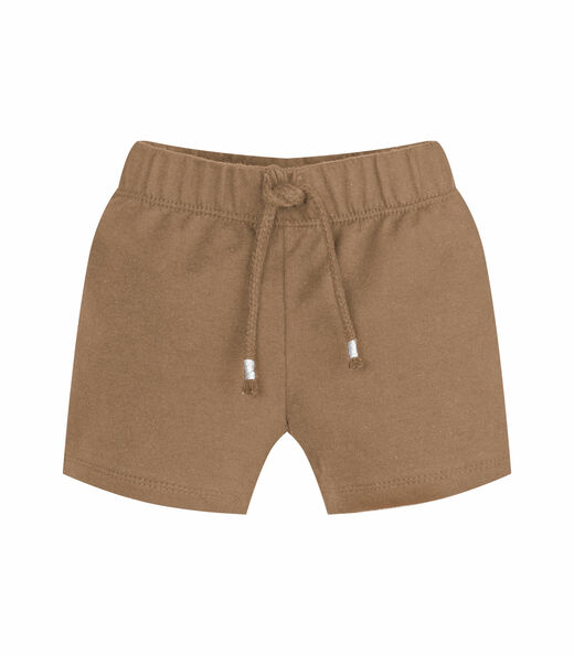 Conjunto Infantil Polo Com Bermuda Trick Nick Bege