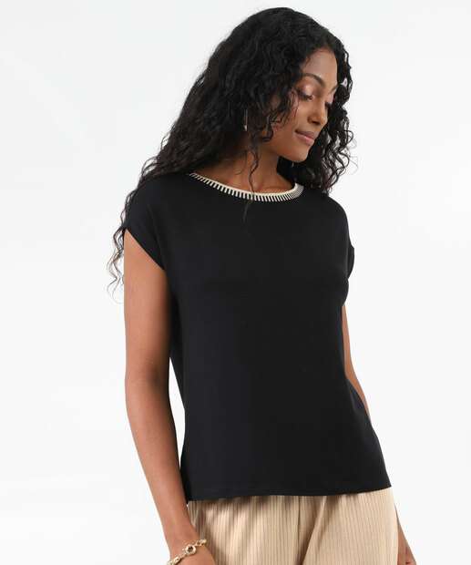 Image_Blusa Feminina Recorte Manga Curta Marisa