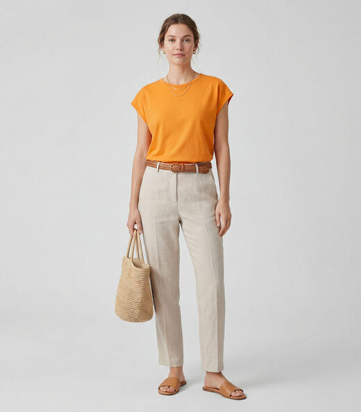 Image_Blusa Feminina Infinita Cor Laranja