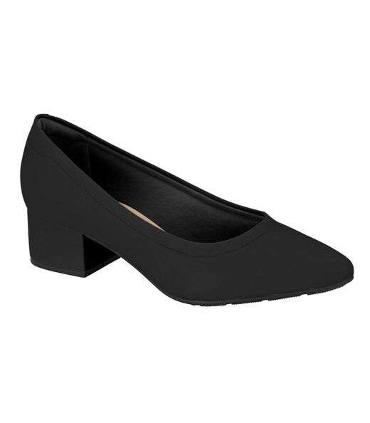 Sapato Feminino Casual Salto Bloco Modare Preto