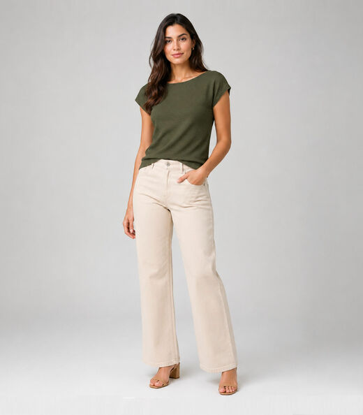 Blusa Feminina Em Tecido Classic Infinita Cor Verde