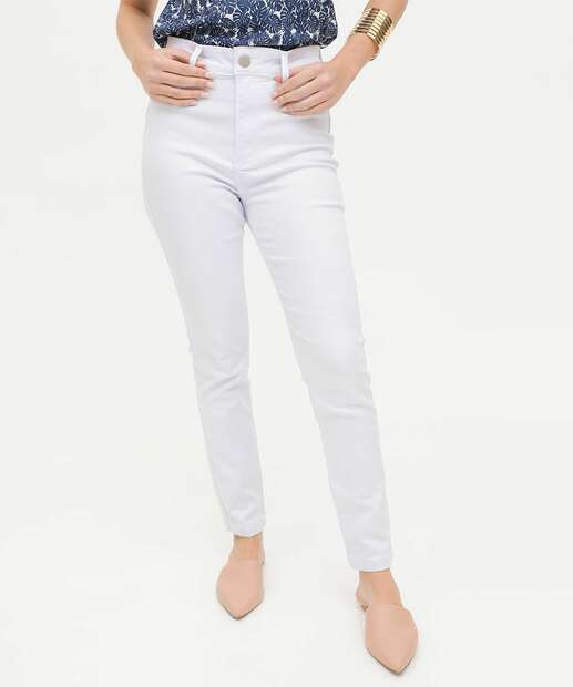 Calça Feminina Skinny Bolsos Ecxo Jeans
