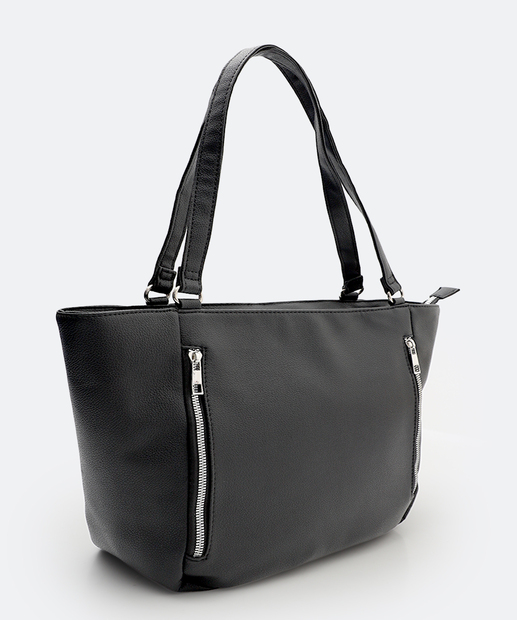 Image_Bolsa De Ombro Tote Feminina Marisa Preto 