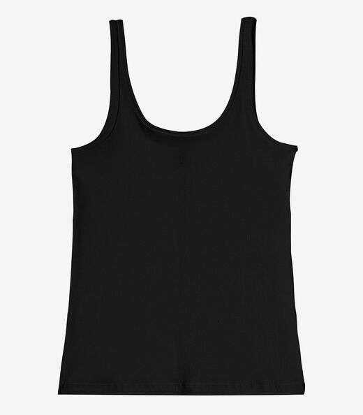 Blusa De Alca Básica Feminina Rovitex Preto