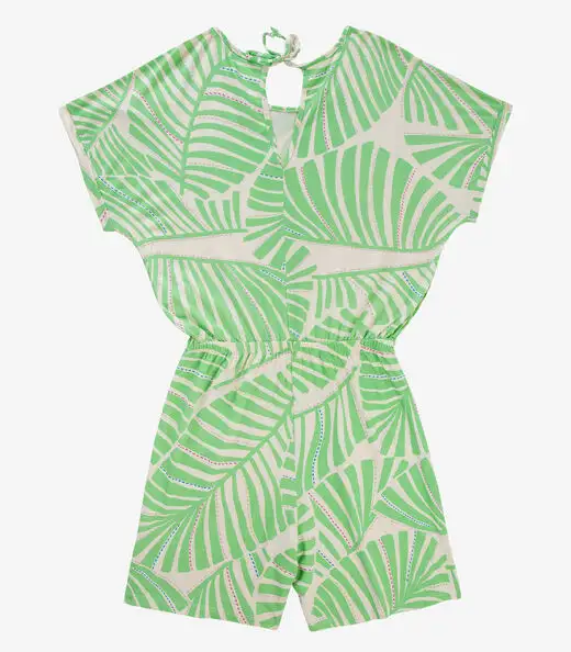 Macaquinho Feminino Infinita Cor Verde