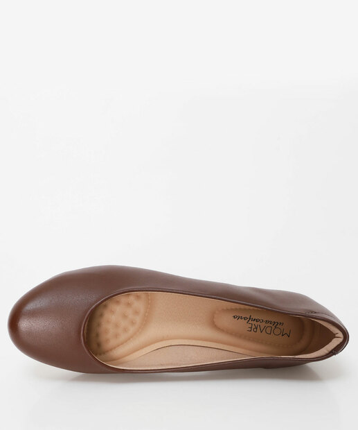 Scarpin Feminino Salto Anabela Modare Marrom