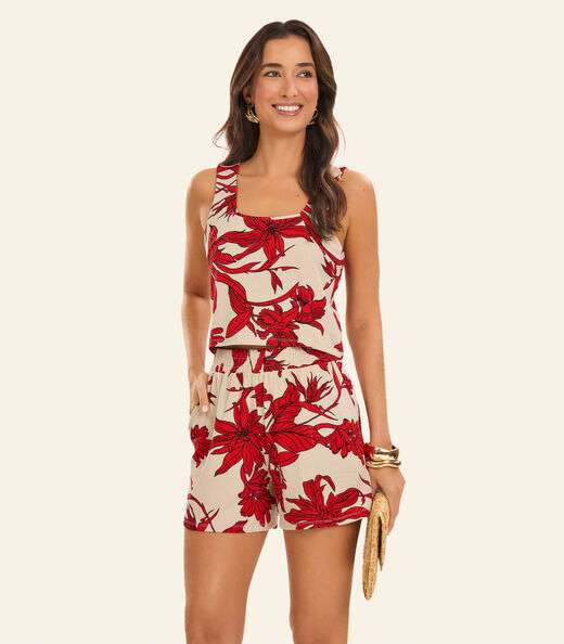 Image_Conjunto Regata com Shorts Feminino Rovitex Vermelho