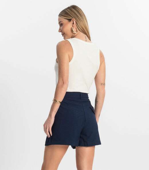 Regata Básica Feminina Rovitex Bege