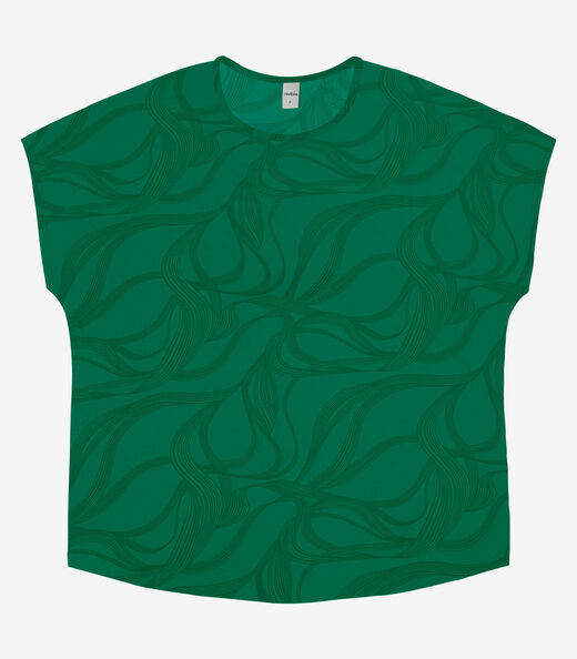 Blusa Feminina em Viscotorcion Rovitex Verde